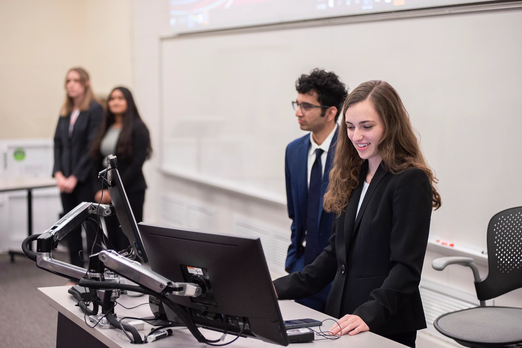 Indiana University Impact Competition 2022 winning team presentation