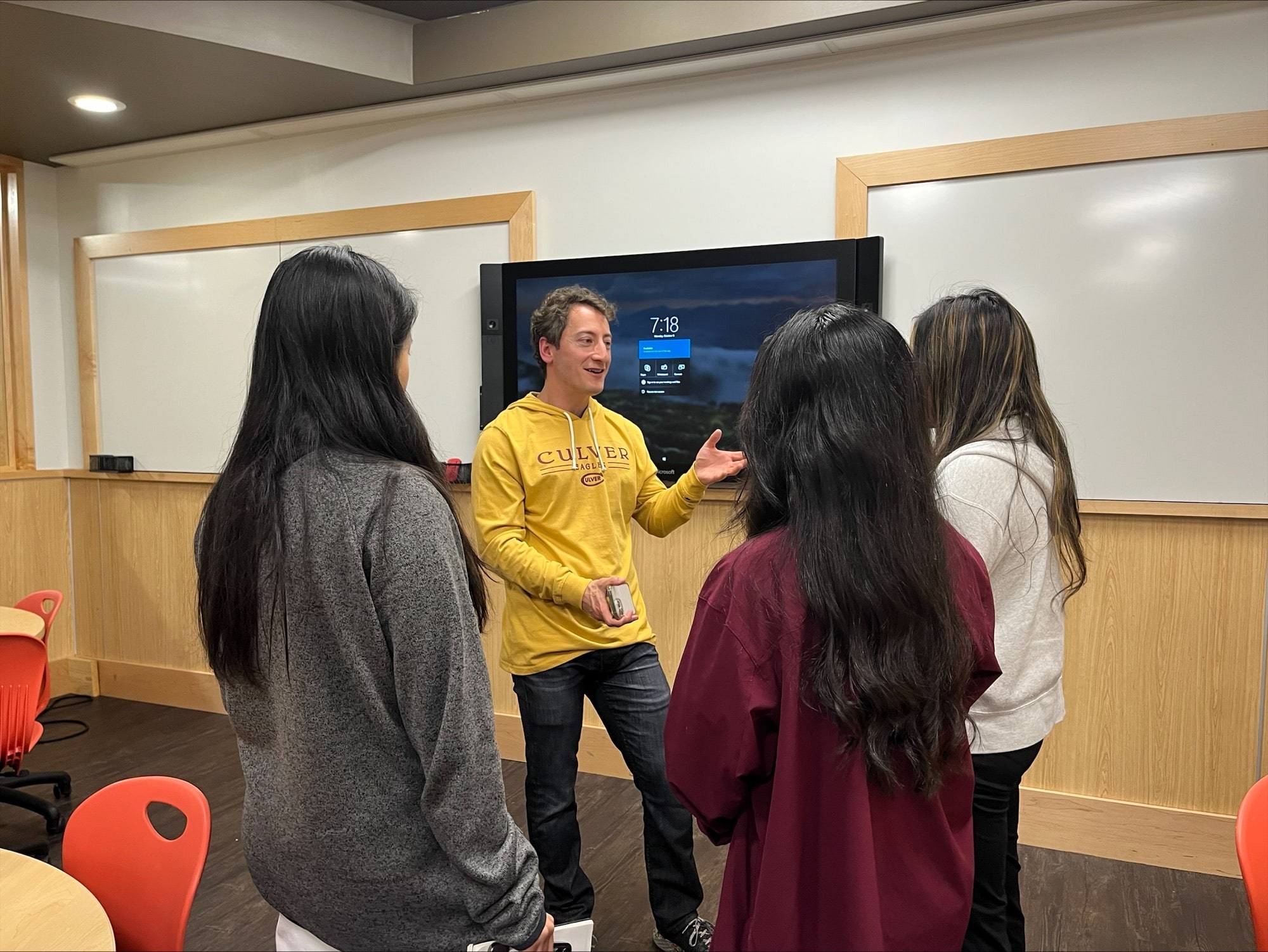 Lance Breitstein at Culver Academies Investment Club