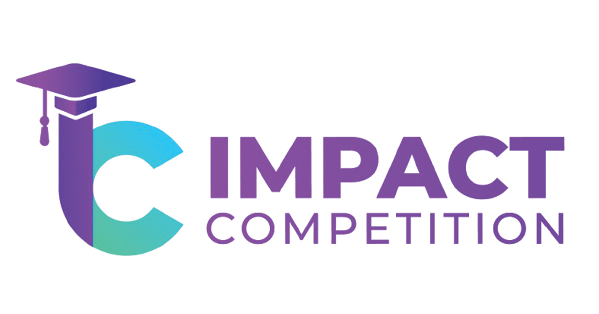 impact competition full logo - purple, blue and green